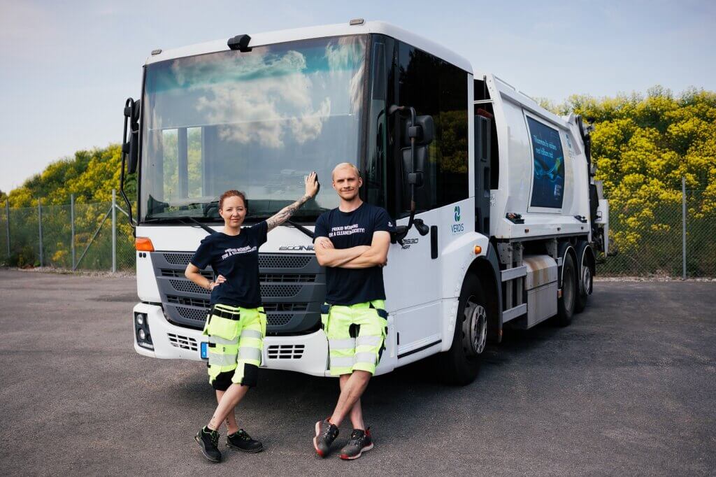 Avfall och Återvinning i kommuner där Verdis arbetar