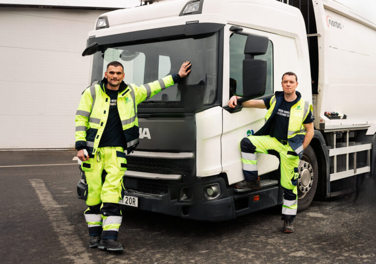 Verdis hämtar ert källsorterade material och avfall.
